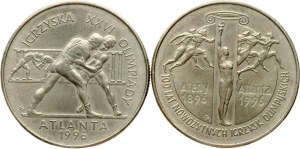 Polsko 2 zloté 1995 Pamětní lot 2 mincí