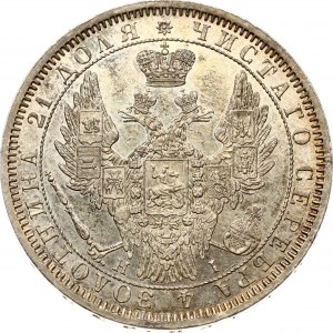 Russland Rubel 1854 СПБ-HI