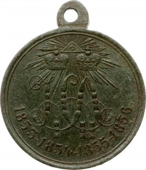 Ruská medaila na pamiatku krymskej vojny v rokoch 1853-1856