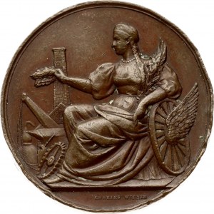 Russia Medal in memory of the All-Russian manufacturing exhibition of 1870 (R1)