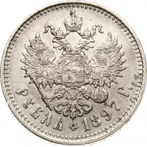 Rusko rubl 1897 (**)