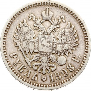 Russland Rubel 1898 АГ