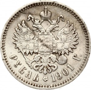 Rusko rubľ 1901 ФЗ