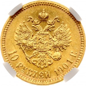 Russia 10 Roubles 1901 ФЗ NGC MS 61