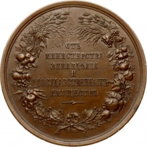 Russia Medal of the Ministry of Agriculture and State Property 'For Agricultural Products'