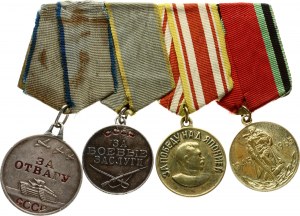 Rusko Pozastavenie (1945) so 4 medailami