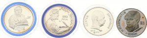 Roubles commemorativi 1989-1991 Lotto di 4 monete