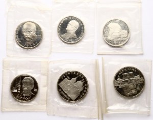 Russia USSR 1 & 5 Roubles 1990 Commemorative issue Lot of 6 coins