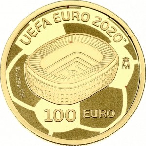 Spanien 100 Euro 2020 M UEFA EURO 2020