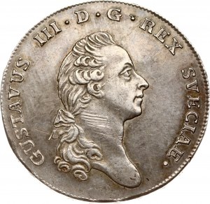 Švédsko 1 Riksdaler 1776 OL