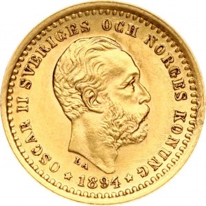 Suède 5 couronnes 1894 EB
