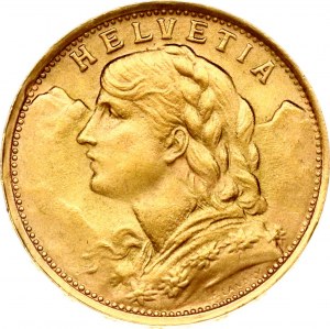 Svizzera 20 franchi 1935 LB