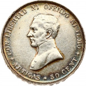 Uruguay 50 Centesimos 1917