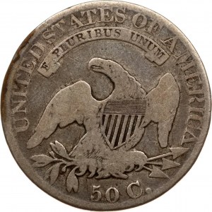 USA 50 Cents 1825 'Capped Bust Half Dollar' (demi-dollar à buste coiffé)