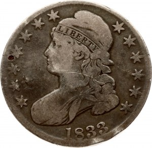 USA 50 centů 1833 'Capped Bust Half Dollar'