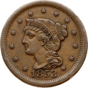 Cent USA z roku 1853