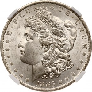 USA Morgan Dollar 1883 O NGC MS 63