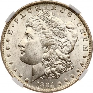 USA Morgan Dollar 1884 O NGC MS 63
