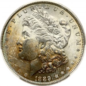 USA Morgan Dollar 1889 PCGS MS 63
