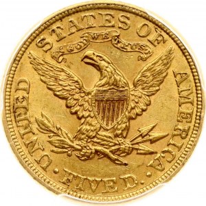 USA 5 Dollars 1899 PCGS MS 62