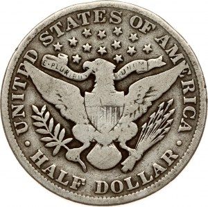USA 1/2 dolaru 1902 'Barber Half Dollar'