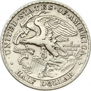 USA 1/2 dolaru 1918 Stát Illinois