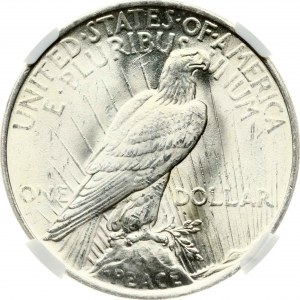 USA Peace Dollar 1922 NGC MS 64