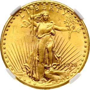 USA 20 Dollars 1928 NGC MS 63