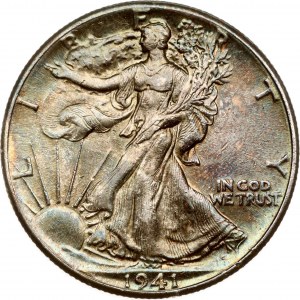 USA 1/2 dolara 1941
