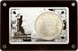 USA Morgan Dollar 1921 100-th Anniversary of the US Silver Dollar