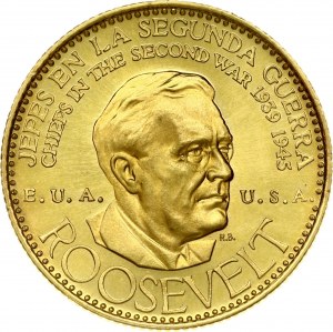 Venezuela Gold Medal 1957 Roosevelt