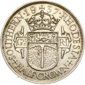 Zimbabwe Southern Rhodesia 1/2 Crown 1937
