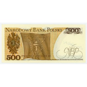 PRL, 500 złotych 1982 GM - z autografem Heidricha (1)