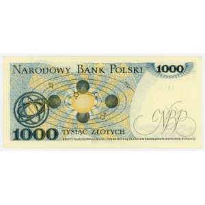 PRL, 1,000 gold 1982 FN (125)