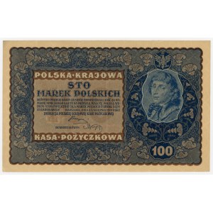 II RP, 100 mkp 1919 IG Serja L (134)