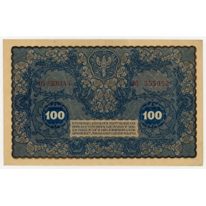 II RP, 100 mkp 1919 IG Serja L (134)