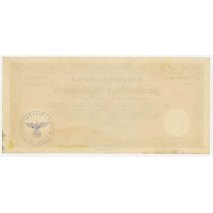Germany, Tax Certificate 2,000 marks 1940 (160)