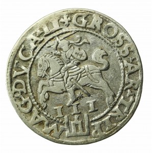 Žigmund II August, Trojak 1562, Vilnius - L/LI (784)