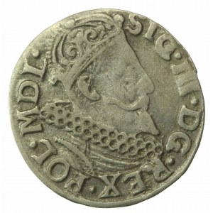 Sigismund III Vasa, Trojak 1621, Krakow - POLON. Rare (798)