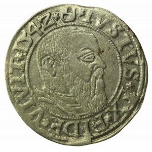 Prusy Książęce, Albrecht Hohenzollern, Grosz 1542, Królewiec (835)
