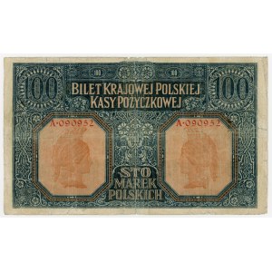 GG, 100 mkp 1916 General - 6 figures (1531)