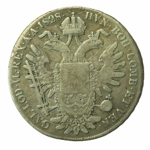 Austria, Franciszek I, talar 1828 A, Wiedeń (681)