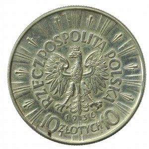II RP, 10 złotych 1936, Piłsudski (689)