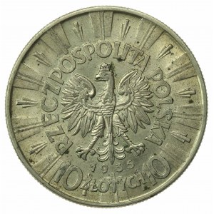 Second Republic, 10 gold 1935, Pilsudski (667)