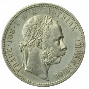 Austro-Węgry, Franciszek Józef, 1 floren 1882 (510)