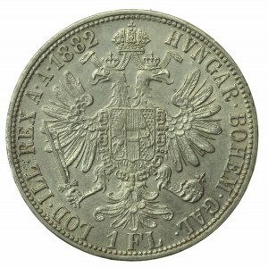Austro-Węgry, Franciszek Józef, 1 floren 1882 (510)