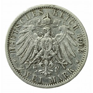 Germany, Prussia, 2 marks 1903 A, Berlin (513)