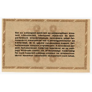 Węgry, zestaw 10.000 adópengő 1946 (418)