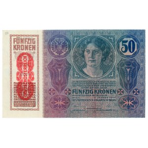 Austria, 50 crowns 1914 [1919] (439)