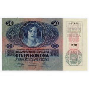 Austria, 50 crowns 1914 [1919] (439)